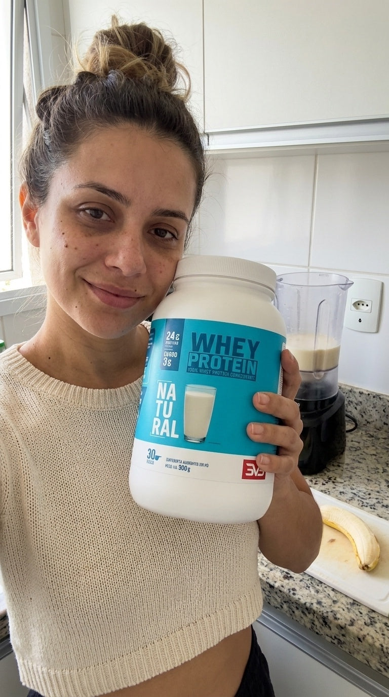 SHAKE MATINAL · WHEY + BANANA + AVEIA